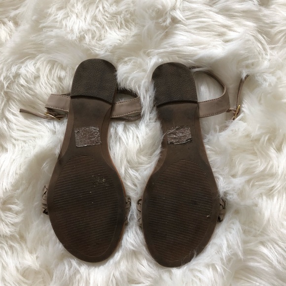 Light grey braided strap Sandals - Picture 4 of 4